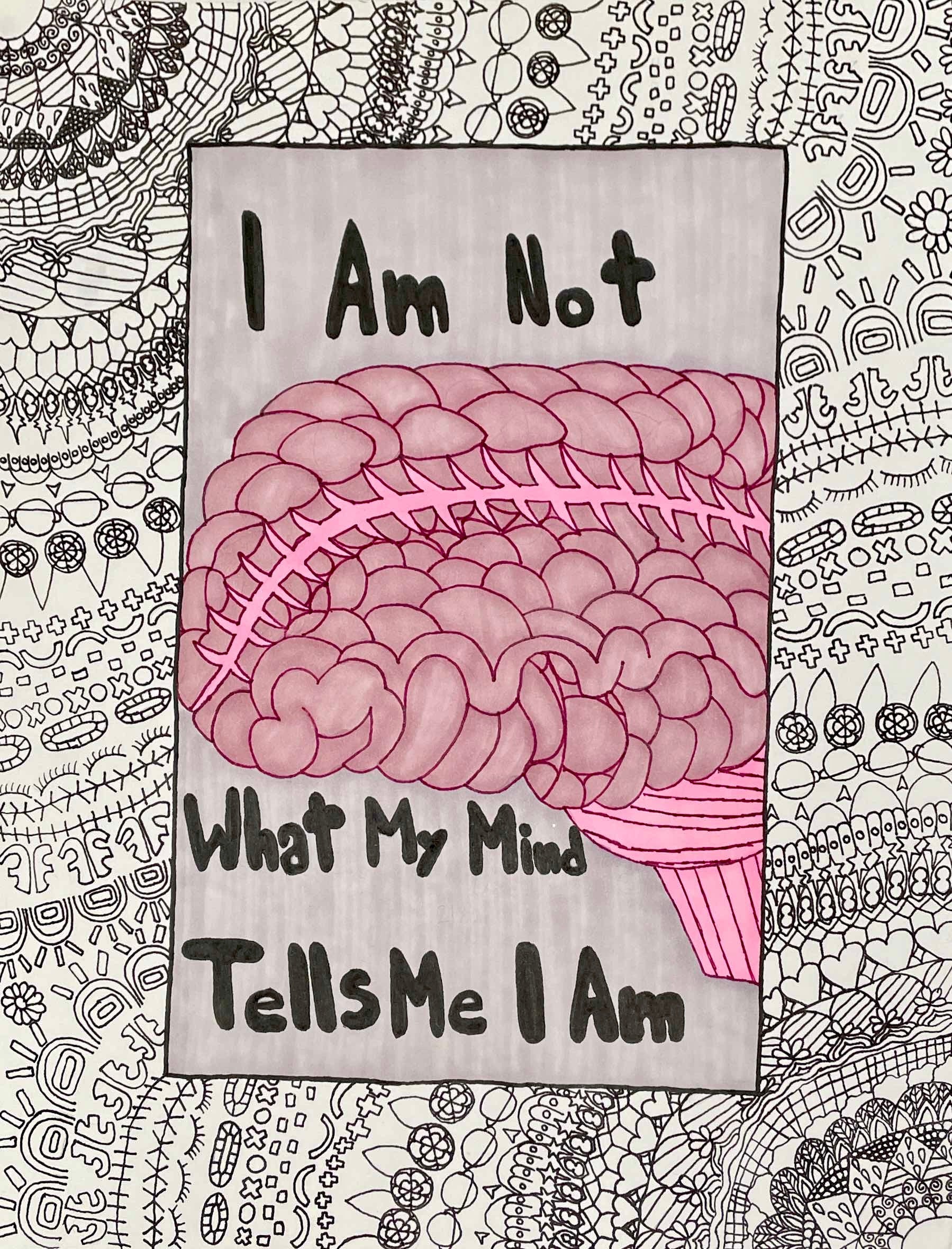 Doodle Brain Dump Sticker