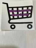 Shop It Out  Sticker