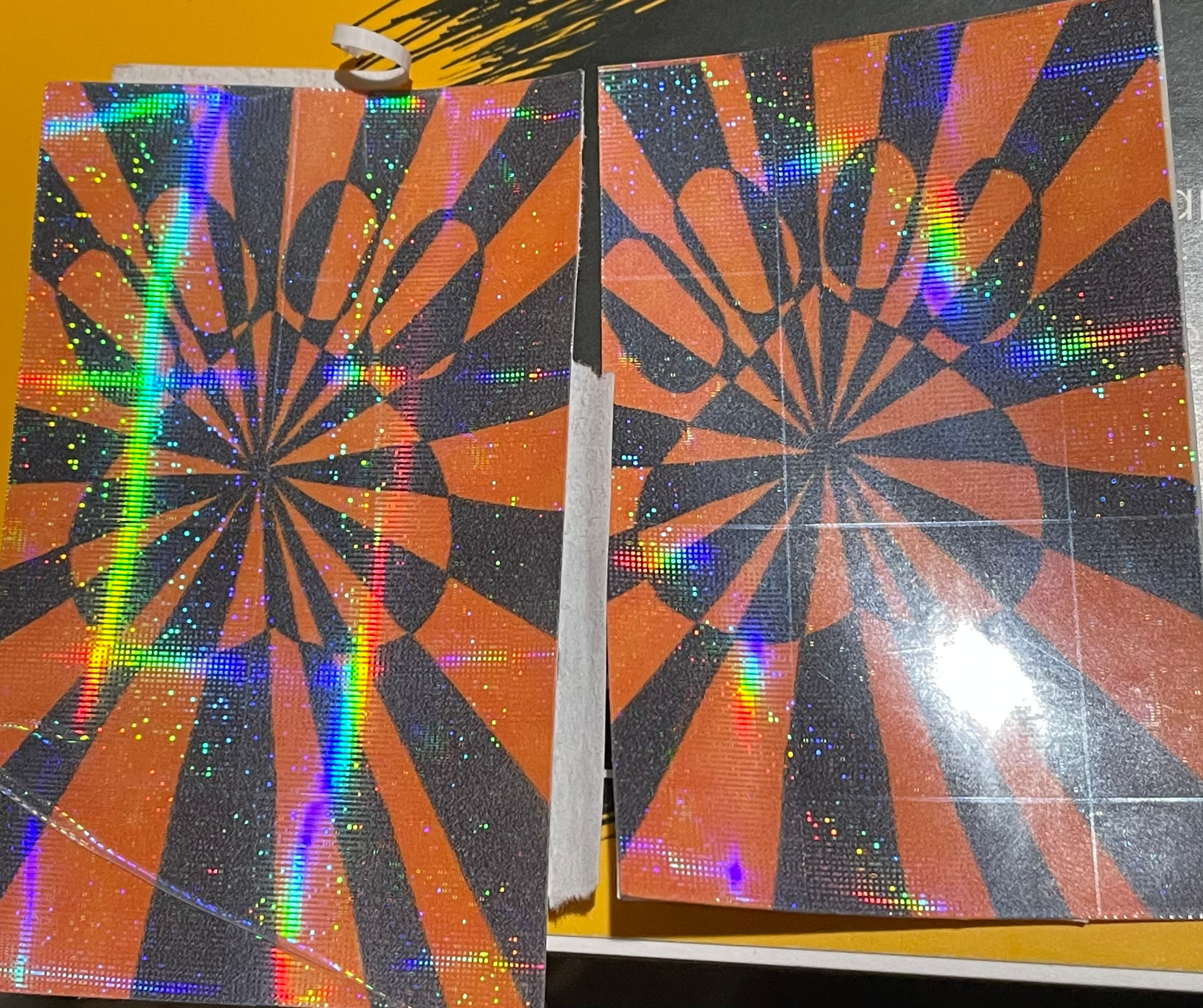 Holographic Tiger Paw Sticker