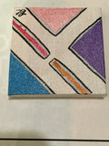 Glitter Geometry Magnet