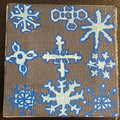 A Snowflake A Day Tiny Canvas