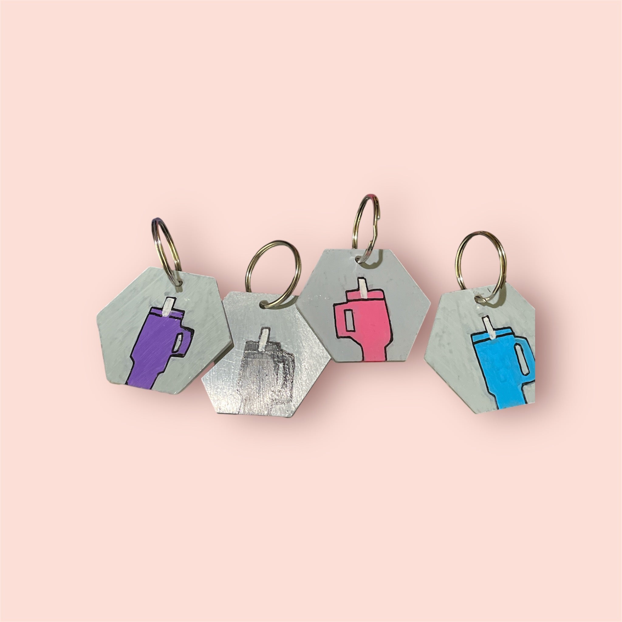 Tumbler Cup Keychain