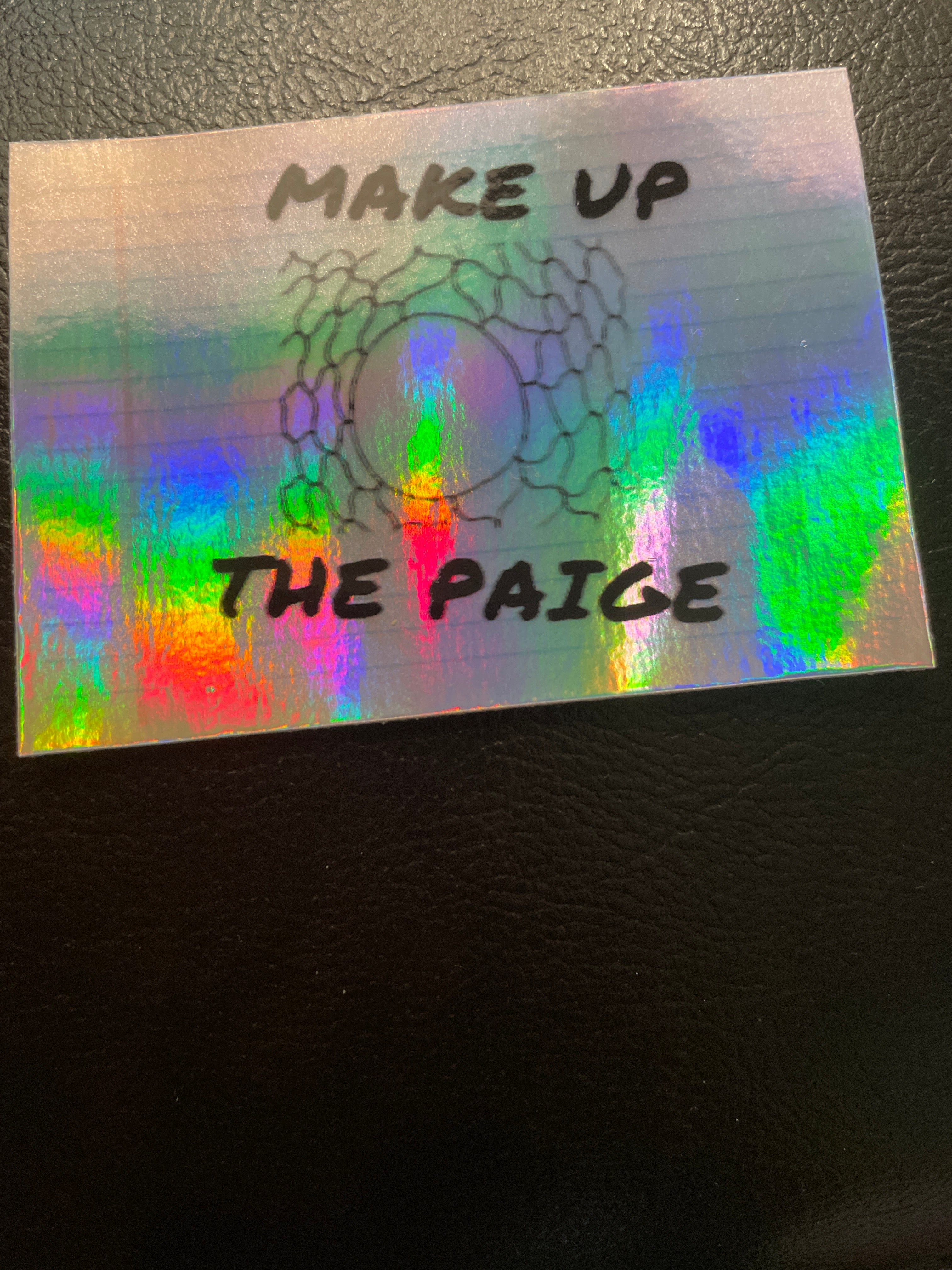 Holographic Logo Sticker