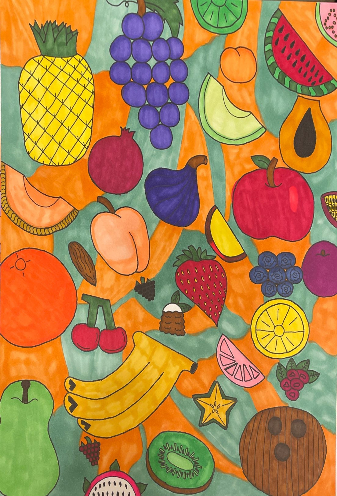 Fruit Basket *One of a kind*