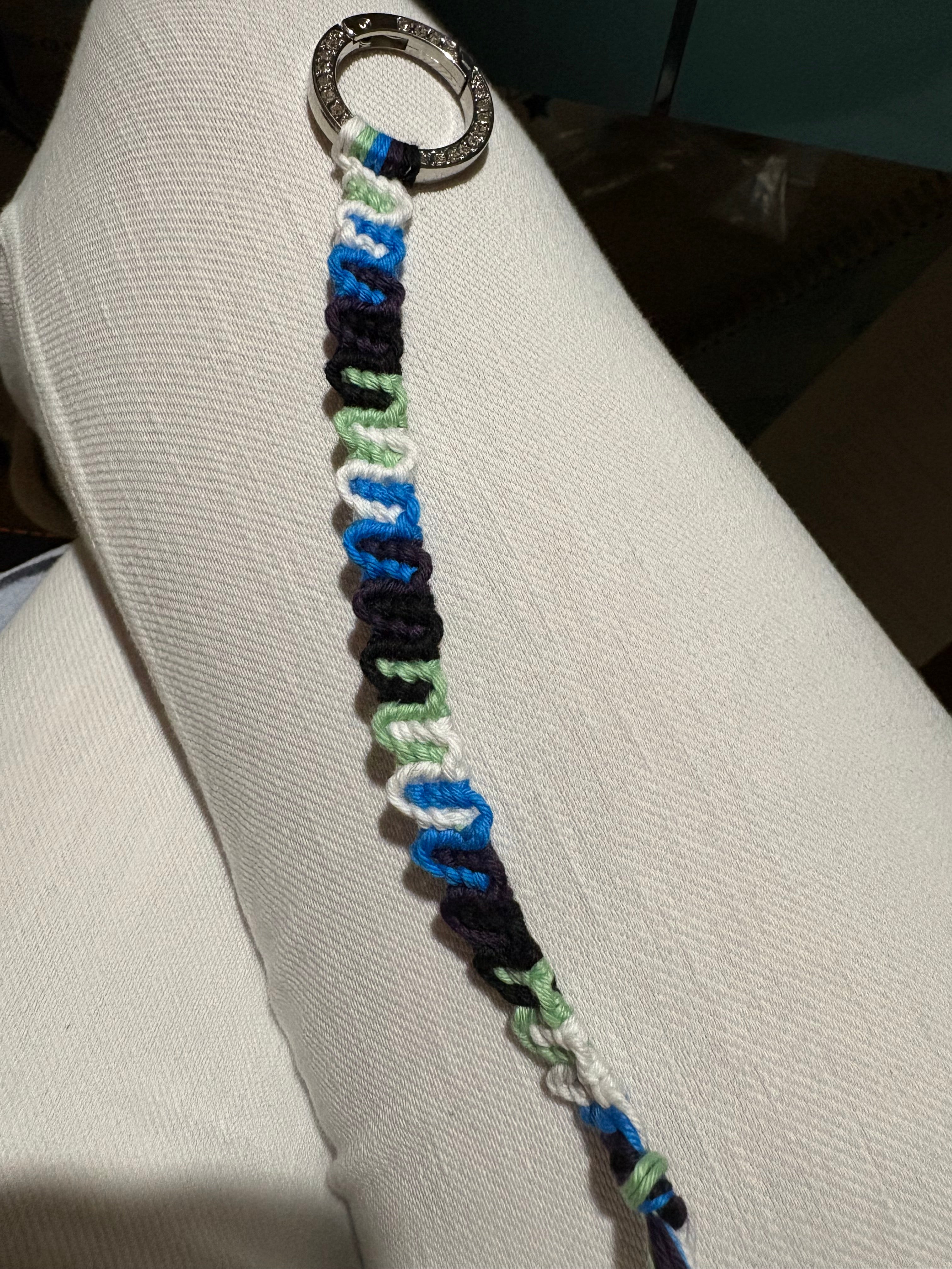 Embroidered Bag Charms