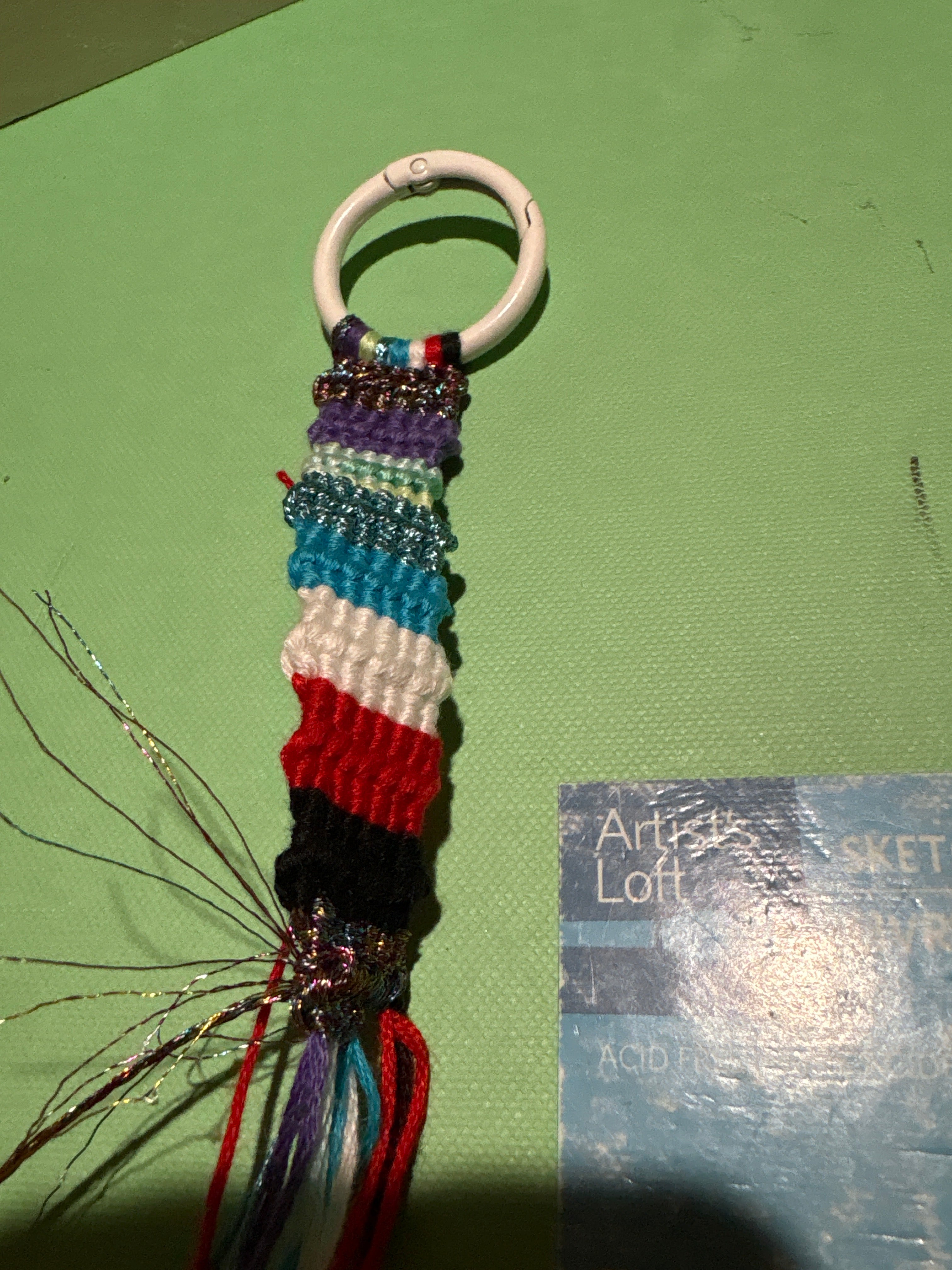 Embroidered Bag Charms