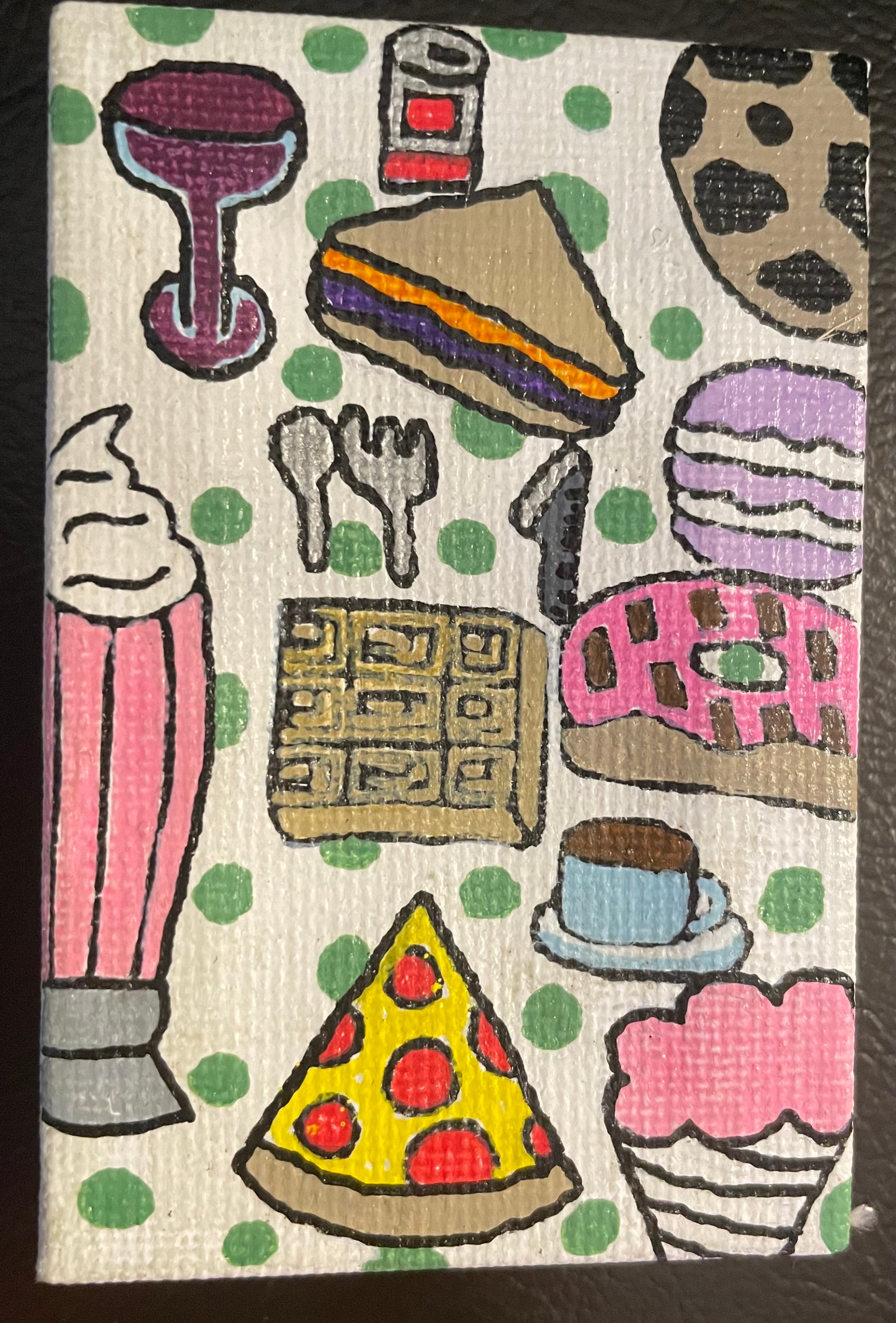 Foody Foody Tiny Canvas