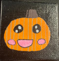 Kawaii Pumpkin Tiny Canvas
