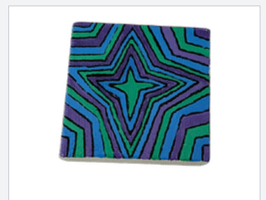 Abstract Starburst 2 Tiny Canvas