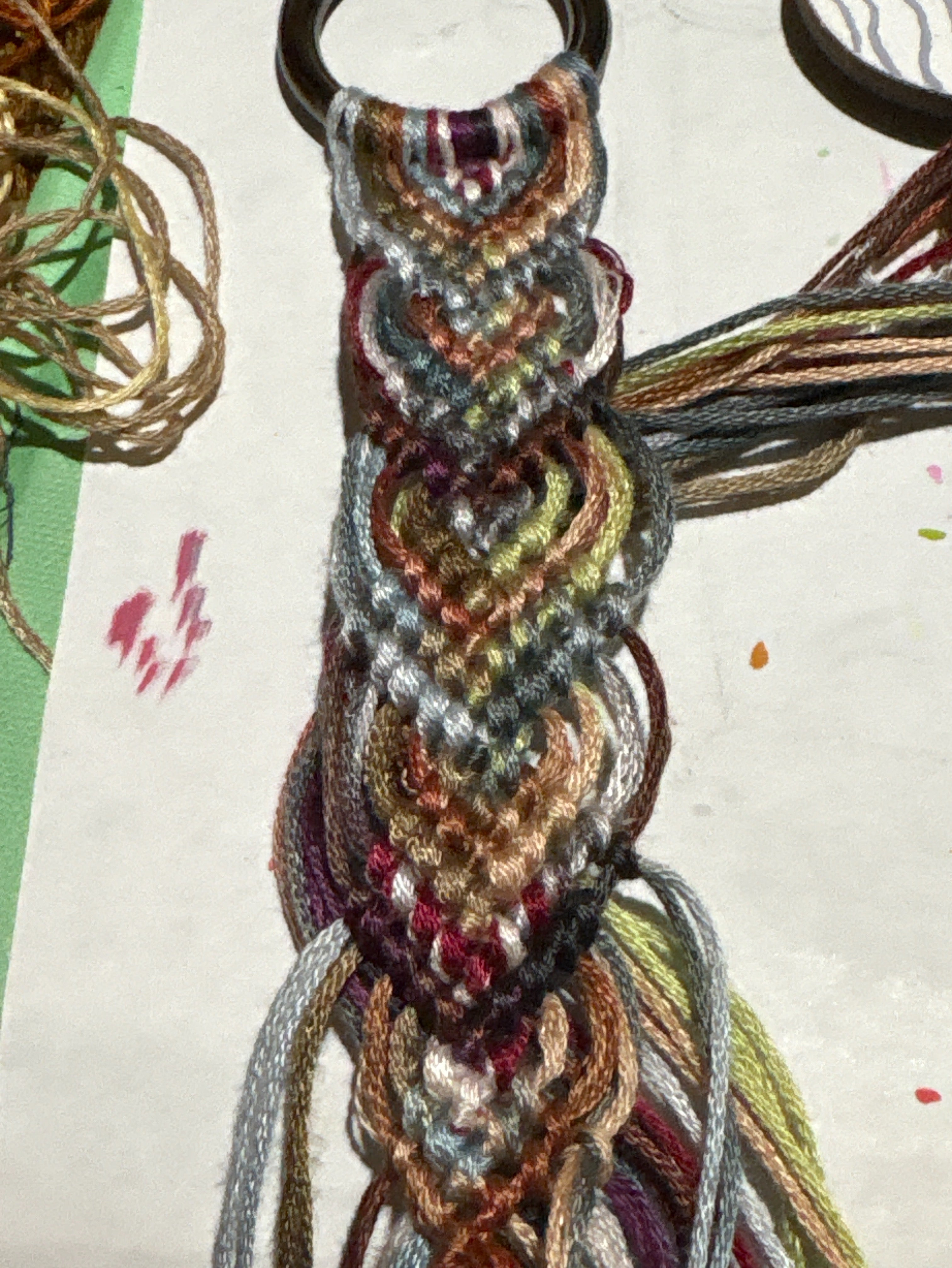 Embroidered Bag Charms