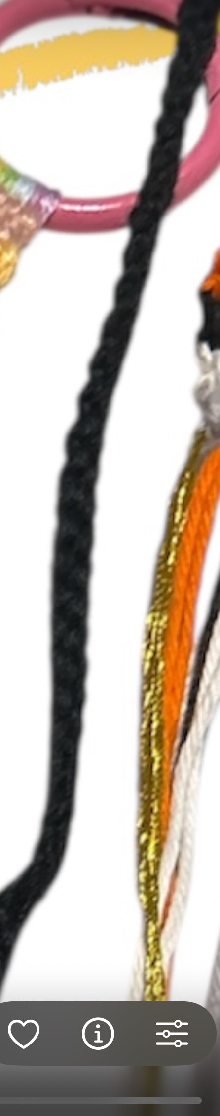 Embroidered Bag Charms