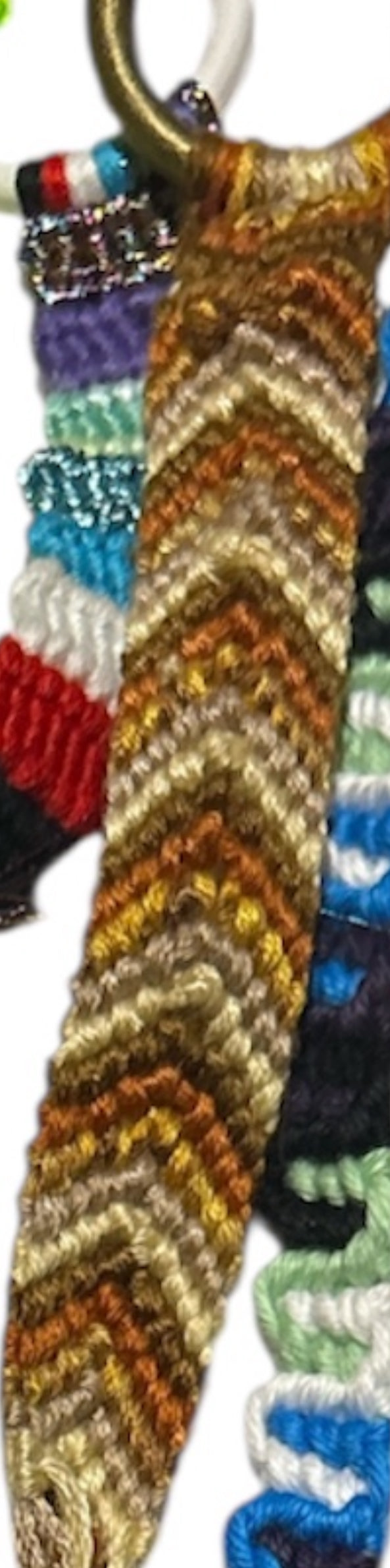 Embroidered Bag Charms