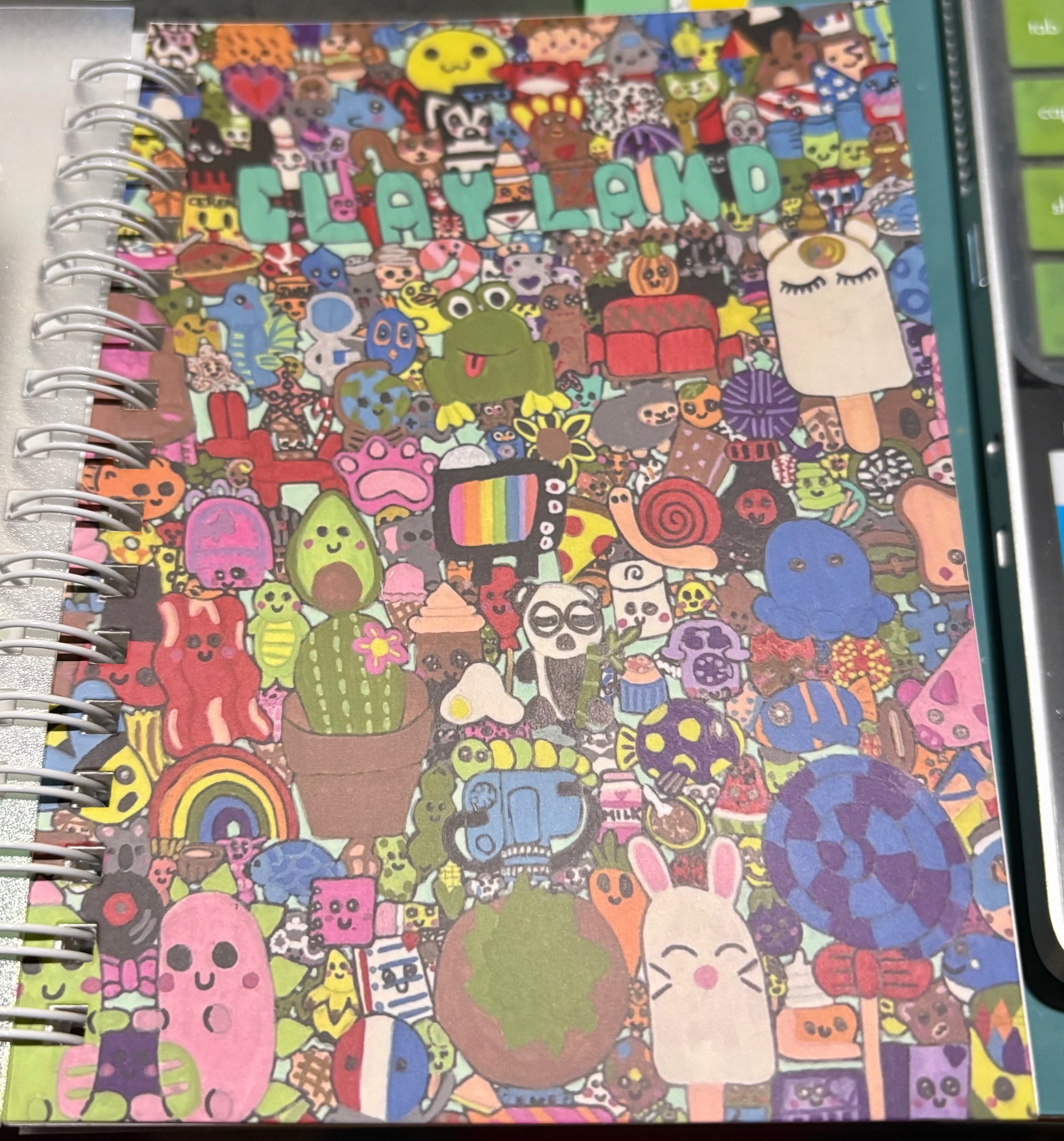 Clayland Reusable Sticker Book
