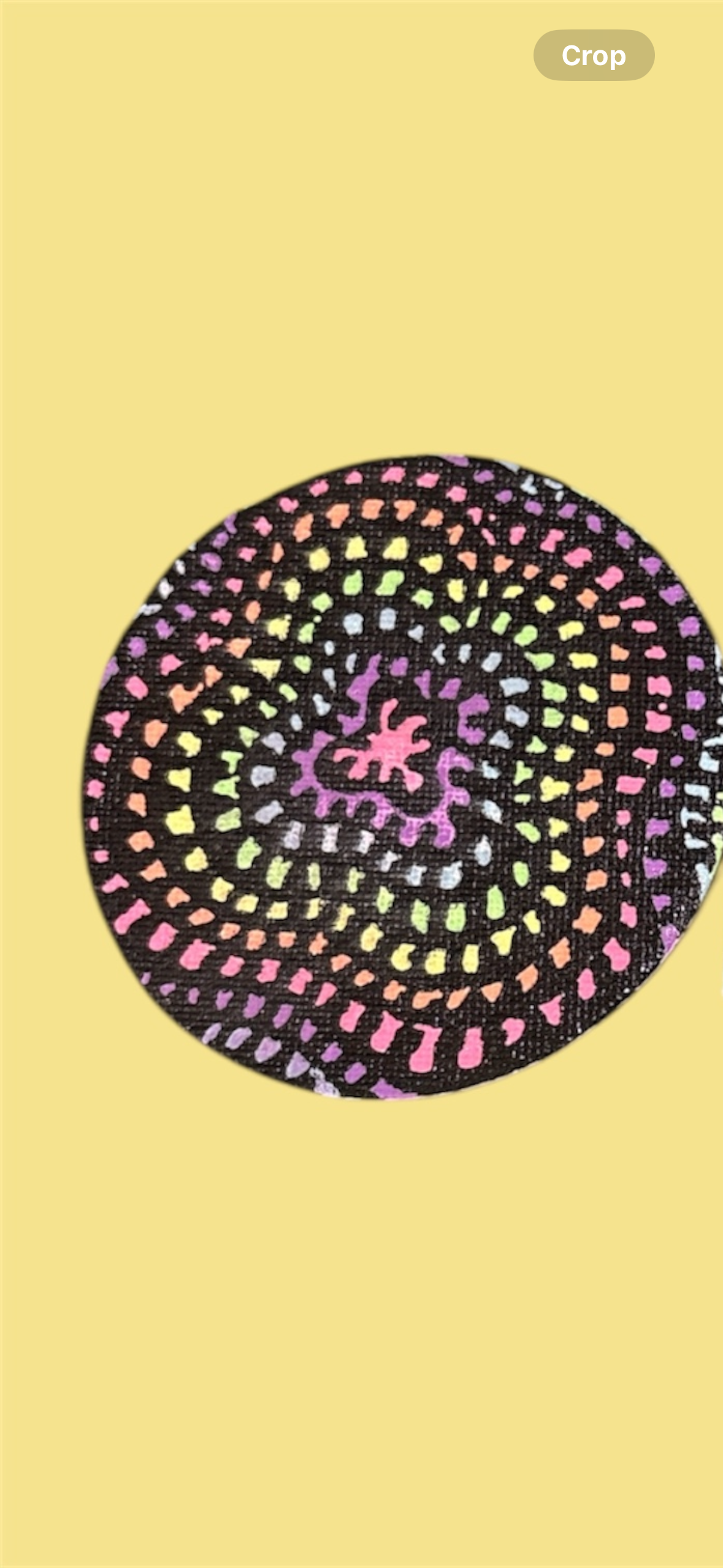 Neon Drips Magnet