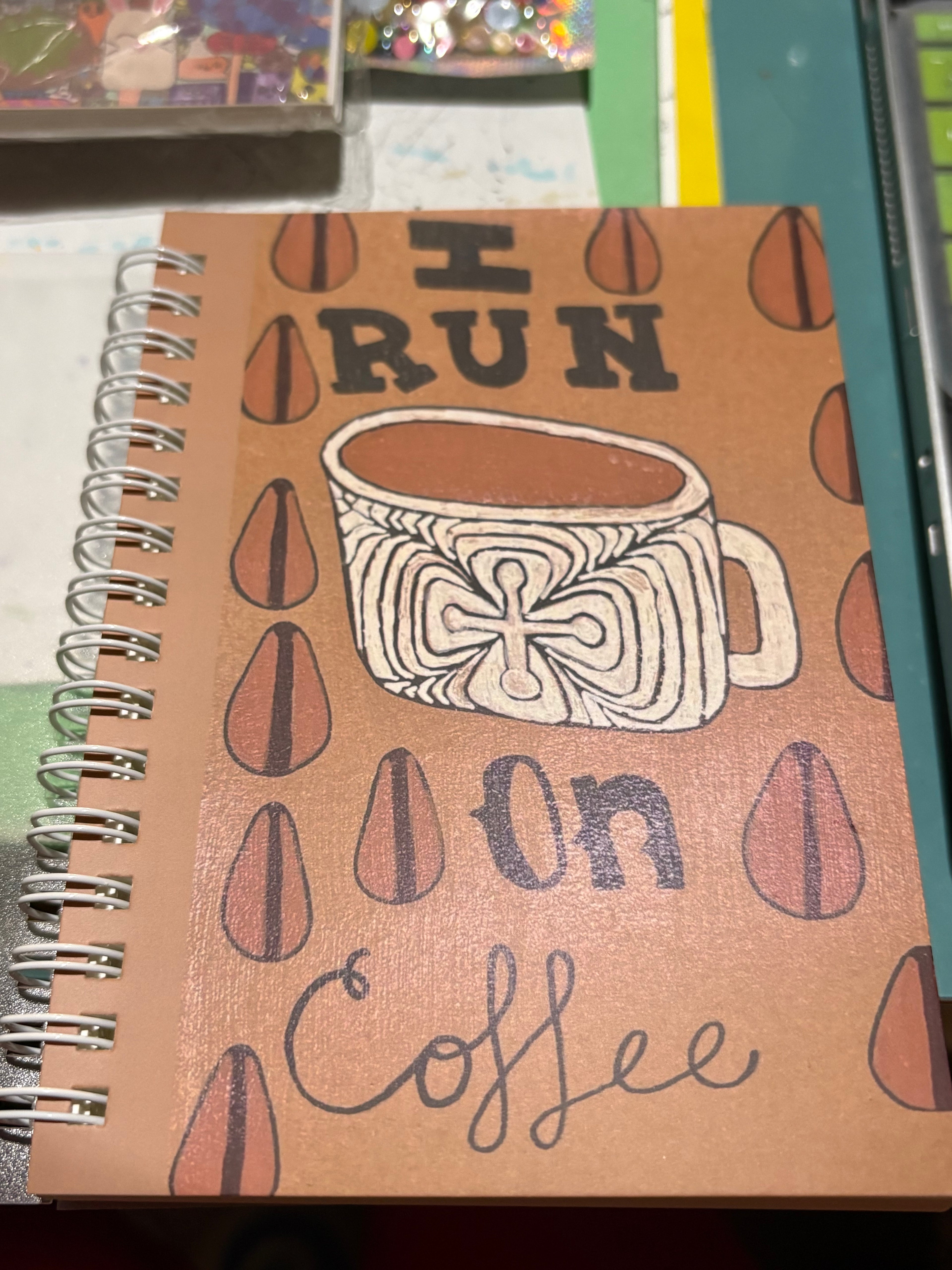 Coffee Break Blank Journal
