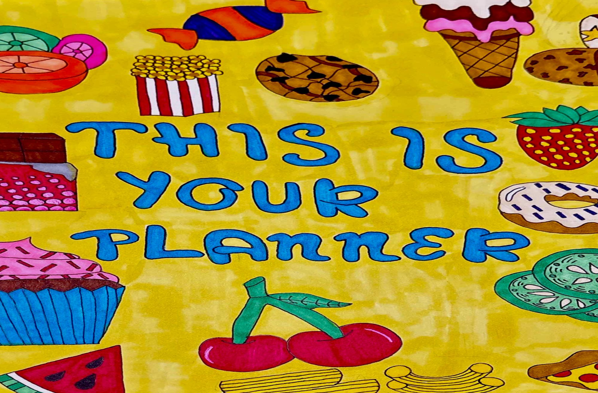 Undated Digital Food Planner